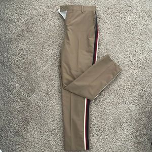 Mens Striped Dress Pants
